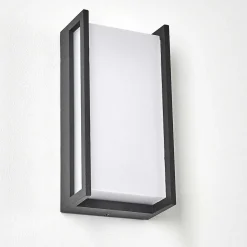 Applique Murale D'Exterieur Skove Led Anthracite, 1 Lumiere