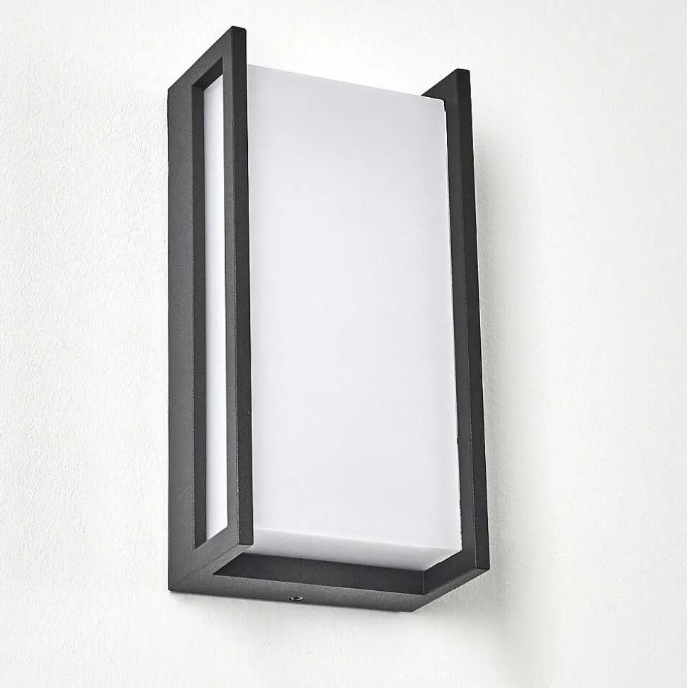 Applique Murale D'Exterieur Skove Led Anthracite, 1 Lumiere