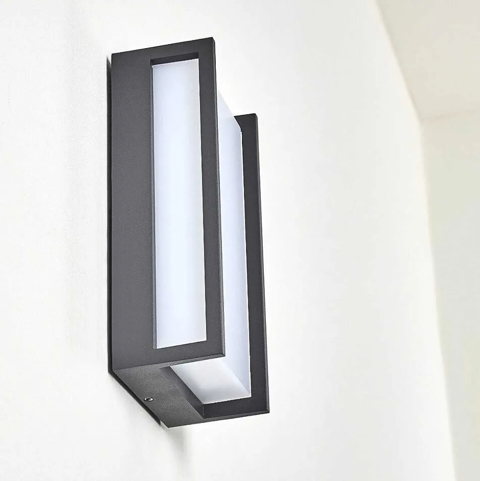 Applique Murale D'Exterieur Skove Led Anthracite, 1 Lumiere