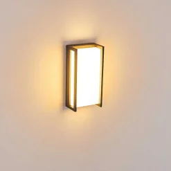 Applique Murale D'Exterieur Skove Led Anthracite, 1 Lumiere