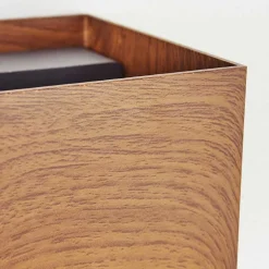 Applique Murale D'Exterieur Tamarin Led Anthracite, Brun, Couleur Bois, 1 Lumiere