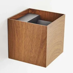 Applique Murale D'Exterieur Tamarin Led Anthracite, Brun, Couleur Bois, 1 Lumiere