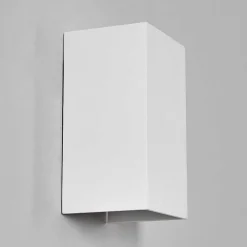 Applique Murale D'Exterieur Tamarin Led Blanc, 1 Lumiere