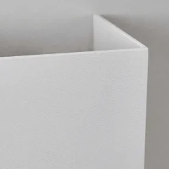 Applique Murale D'Exterieur Tamarin Led Blanc, 1 Lumiere