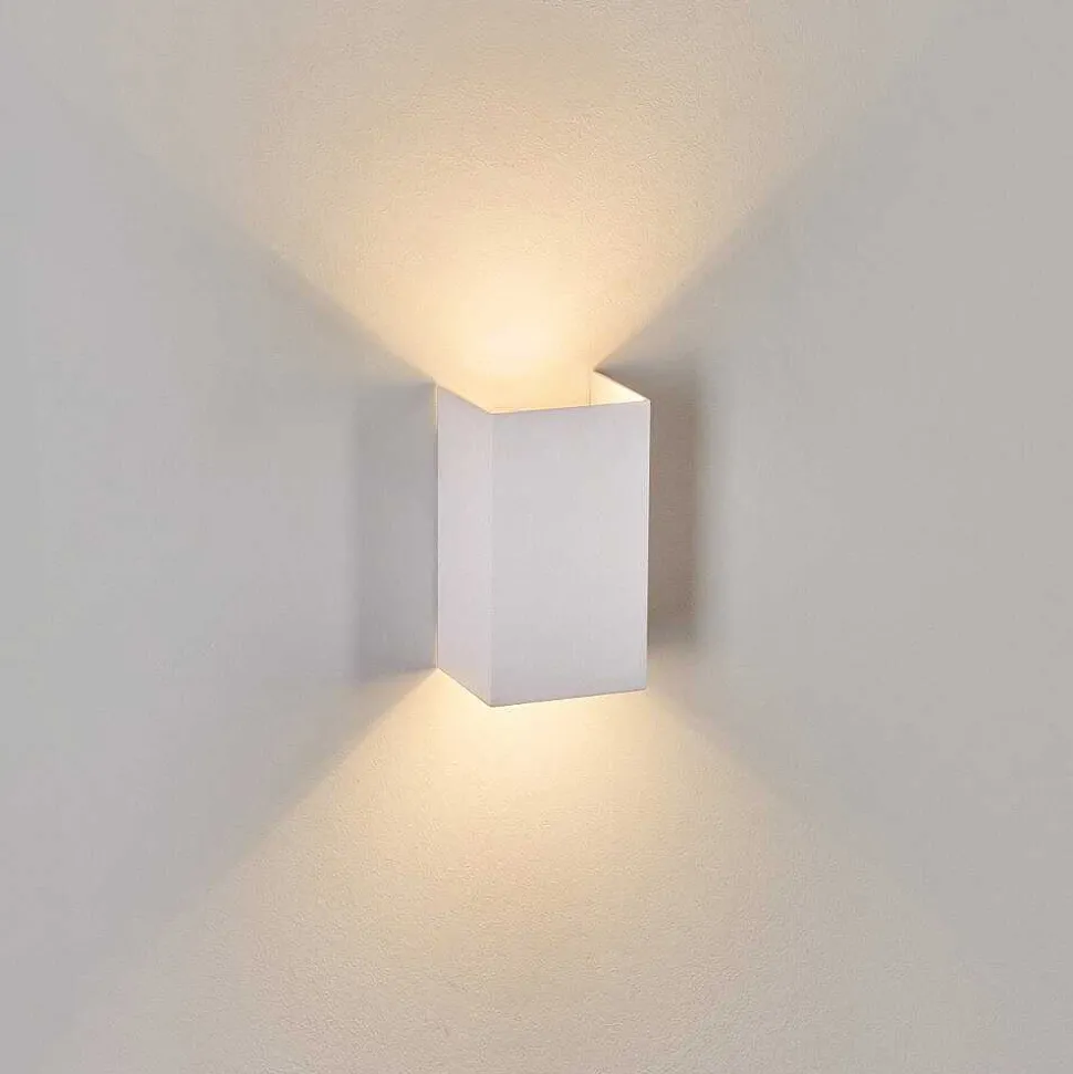 Applique Murale D'Exterieur Tamarin Led Blanc, 1 Lumiere