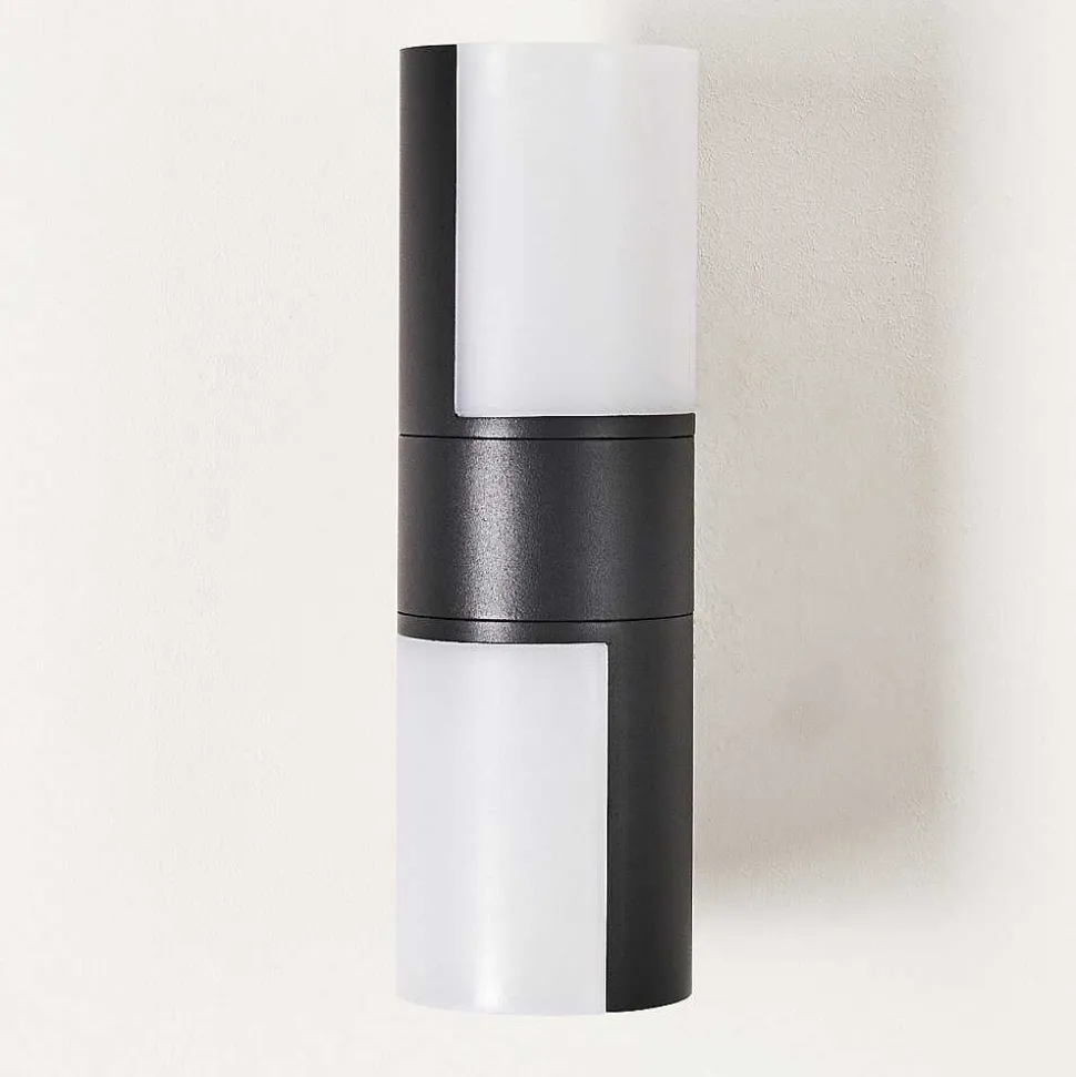 Applique Murale D'Exterieur Baulund Led Anthracite, 1 Lumiere