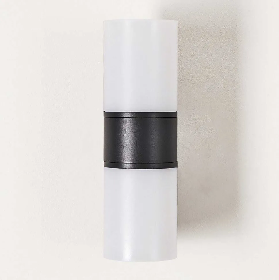 Applique Murale D'Exterieur Baulund Led Anthracite, 1 Lumiere