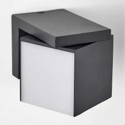 Applique Murale D'Exterieur Swanek Led Anthracite, 1 Lumiere