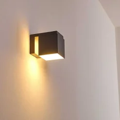 Applique Murale D'Exterieur Swanek Led Anthracite, 1 Lumiere