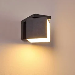 Applique Murale D'Exterieur Swanek Led Anthracite, 1 Lumiere