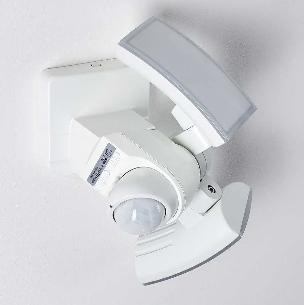 Applique Murale D'Exterieur Foroyar Led Blanc, 2 Lumieres, Detecteur De Mouvement