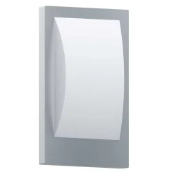Applique Murale D'Exterieur Eglo Connect Verres Acier Inoxydable, Blanc, 1 Lumiere