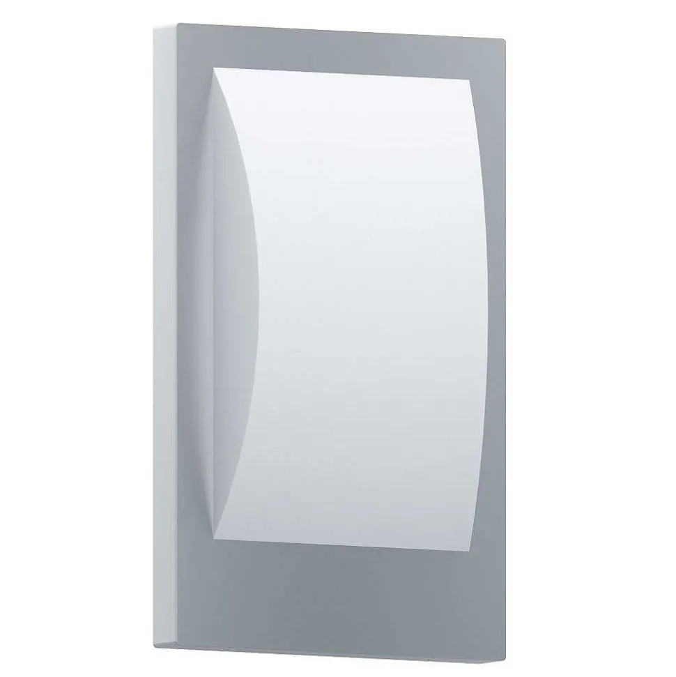 Applique Murale D'Exterieur Eglo Connect Verres Acier Inoxydable, Blanc, 1 Lumiere