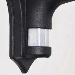 Applique Murale D'Exterieur Loria Noir, 1 Lumiere