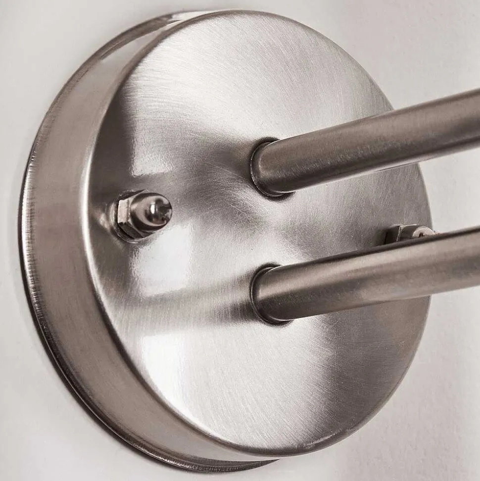 Applique Murale D'Exterieur Napaskiak Nickel Mat, 1 Lumiere, Detecteur De Mouvement