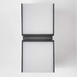 Applique Murale D'Exterieur Swanek Led Anthracite, 2 Lumieres