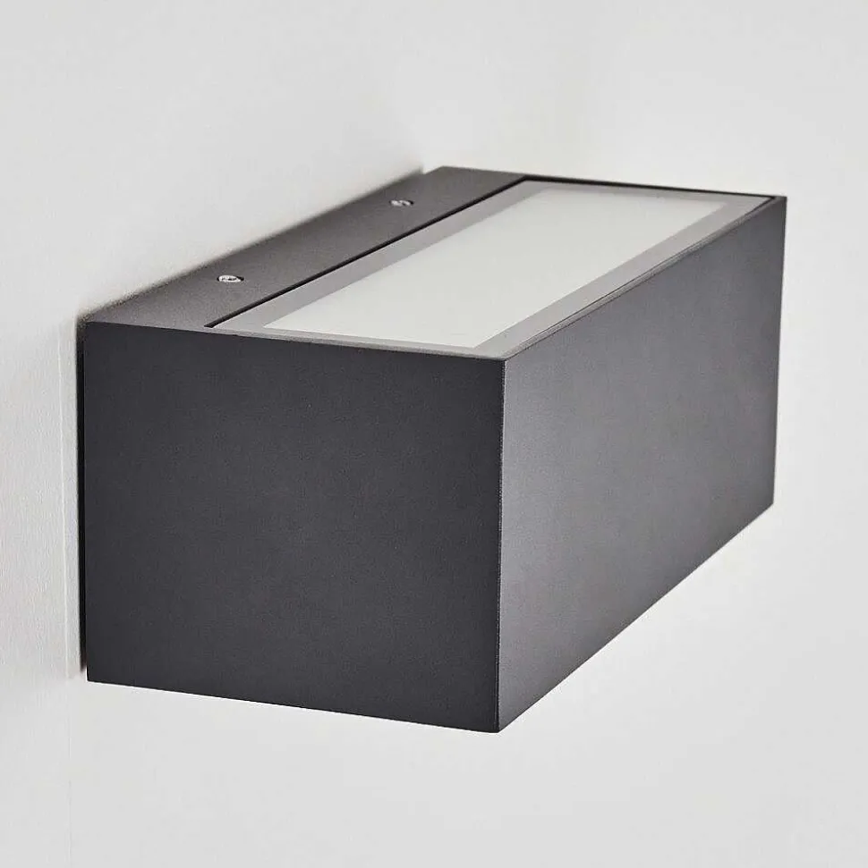 Applique Murale D'Exterieur Spidern Led Anthracite, 1 Lumiere, Changeur De Couleurs