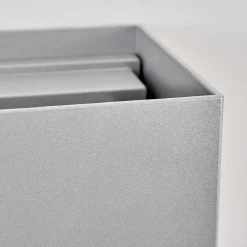 Applique Murale D'Exterieur Tamarin Led Gris, 1 Lumiere