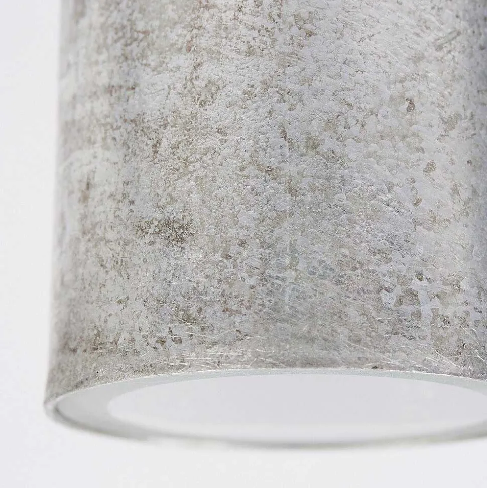 Applique Murale D'Exterieur Bessiebelle Zingue, 2 Lumieres, Detecteur De Mouvement