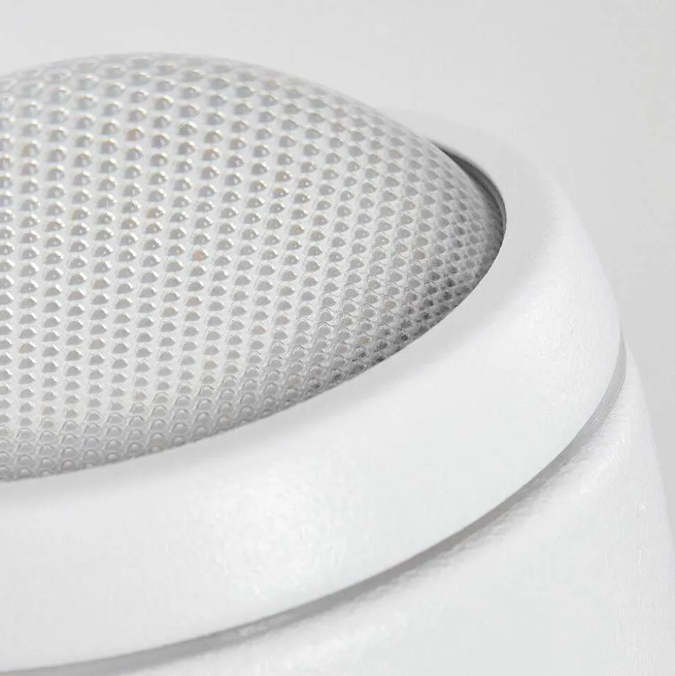 Applique Murale D'Exterieur Borlo Led Blanc, 2 Lumieres, Detecteur De Mouvement