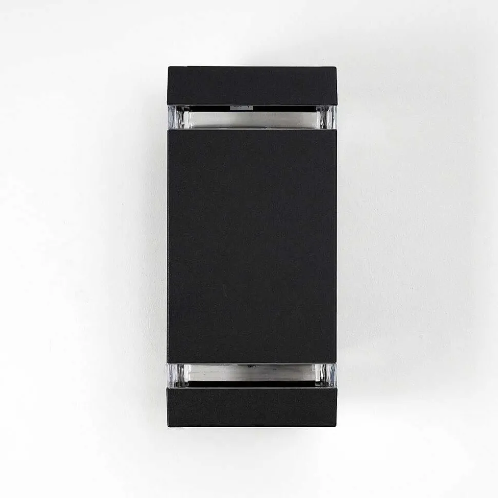 Applique Murale D'Exterieur Edevik Anthracite, 2 Lumieres