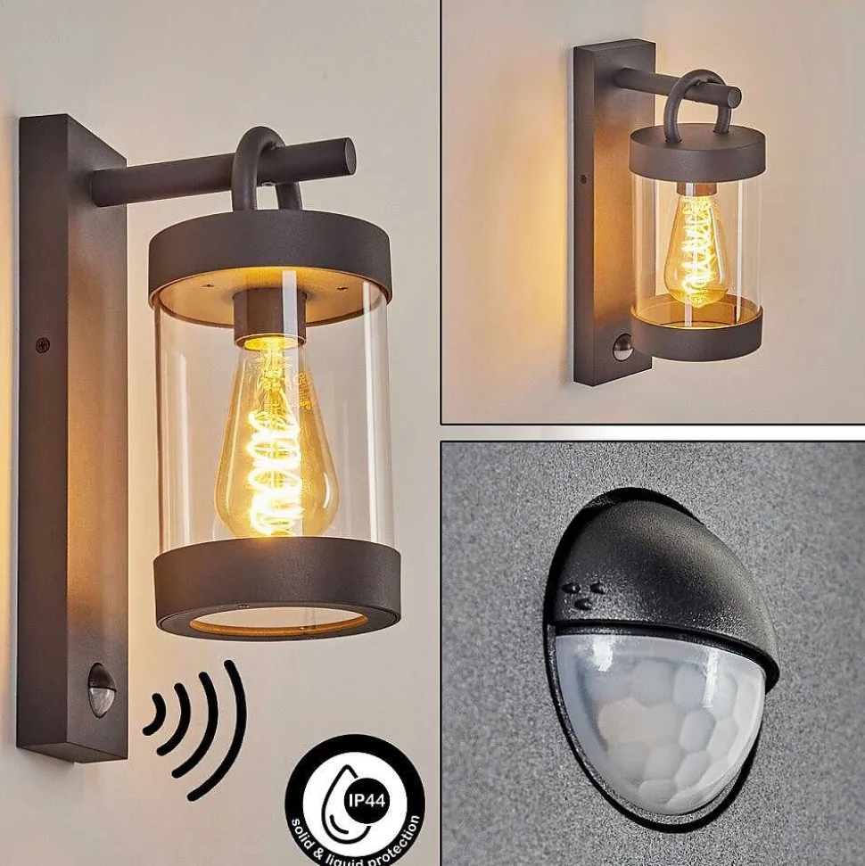 Applique Murale D'Exterieur Fulham Anthracite, 1 Lumiere