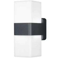 Applique Murale D'Exterieur Ledvance Cube Gris, 1 Lumiere, Changeur De Couleurs