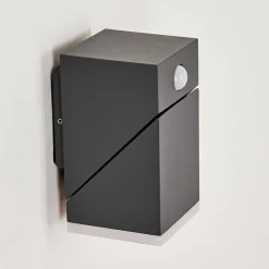 Applique Murale D'Exterieur Toogong Led Anthracite, 1 Lumiere, Detecteur De Mouvement