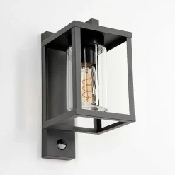 Applique Murale D'Exterieur Parkkola Anthracite, 1 Lumiere, Detecteur De Mouvement