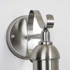 Applique Murale D\\'Exterieur Broni Acier Inoxydable, 1 Lumiere