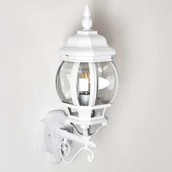 Applique Murale D'Exterieur Lentua Blanc, 1 Lumiere