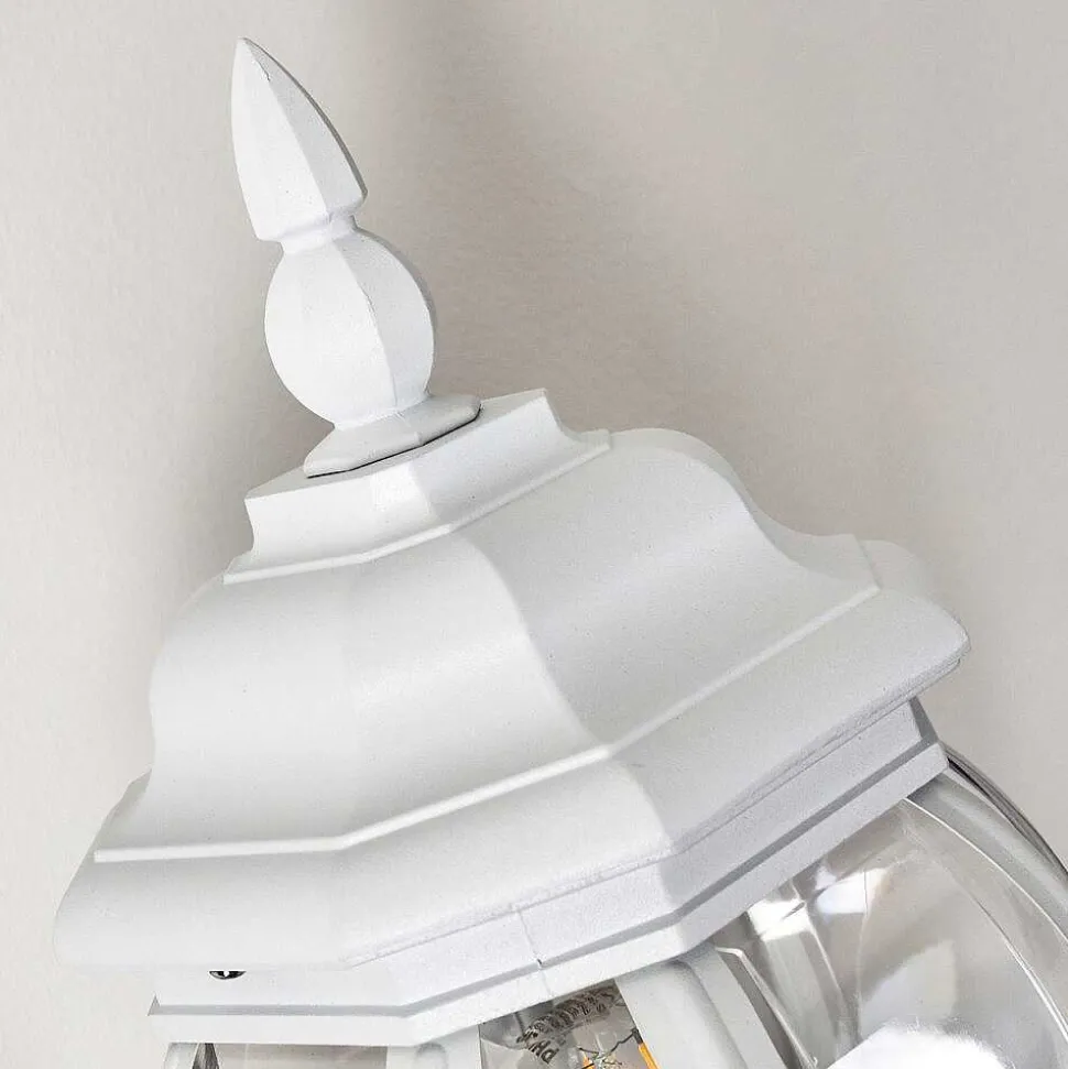 Applique Murale D'Exterieur Lentua Blanc, 1 Lumiere
