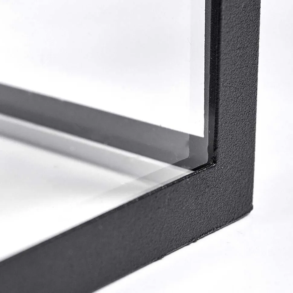 Applique Murale D'Exterieur Hakkas Noir, 1 Lumiere