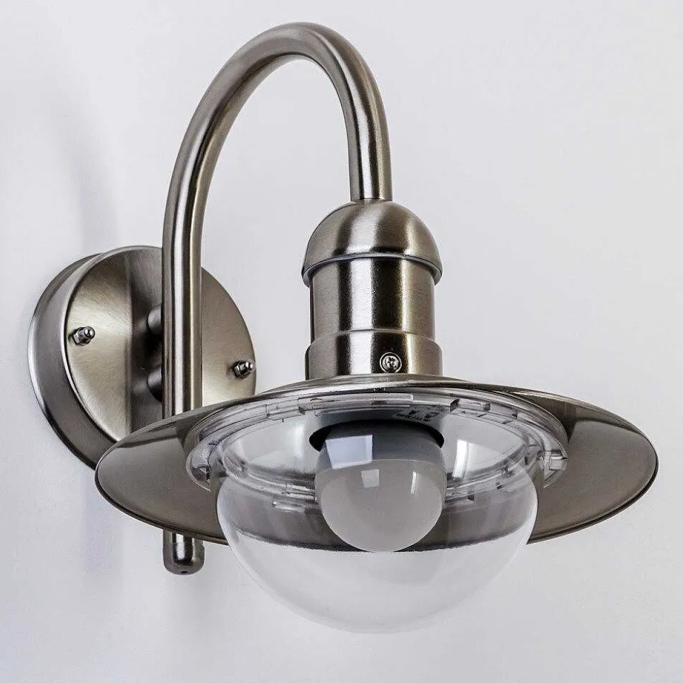 Applique Murale D'Exterieur Elima Acier Inoxydable, 1 Lumiere