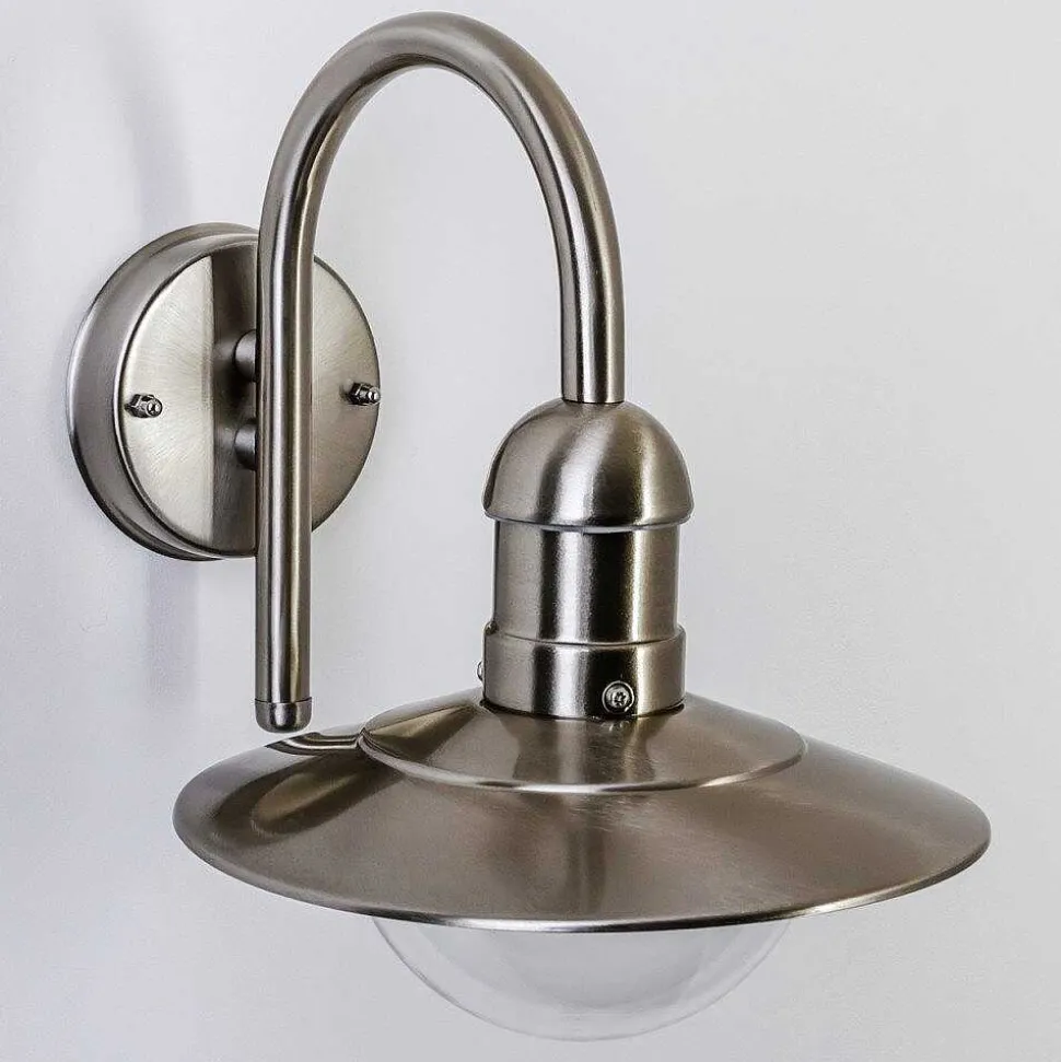 Applique Murale D'Exterieur Elima Acier Inoxydable, 1 Lumiere