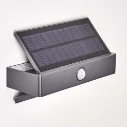 Applique Murale D'Exterieur Wiborg Led Anthracite, 1 Lumiere, Detecteur De Mouvement