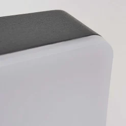 Applique Murale D'Exterieur Maseru Led Anthracite, 1 Lumiere, Detecteur De Mouvement