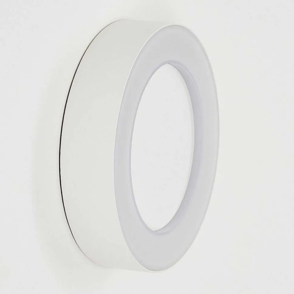 Applique Murale D'Exterieur Paleroo Led Blanc, 1 Lumiere