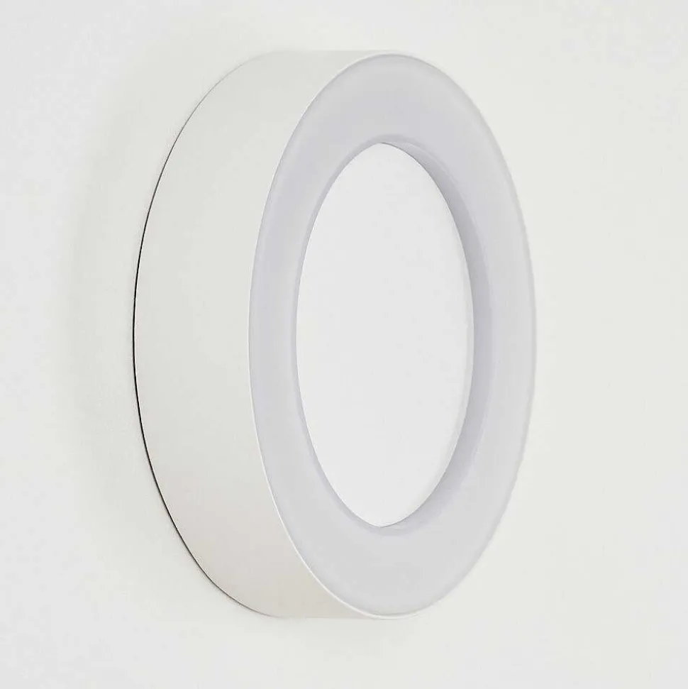 Applique Murale D'Exterieur Paleroo Led Blanc, 1 Lumiere
