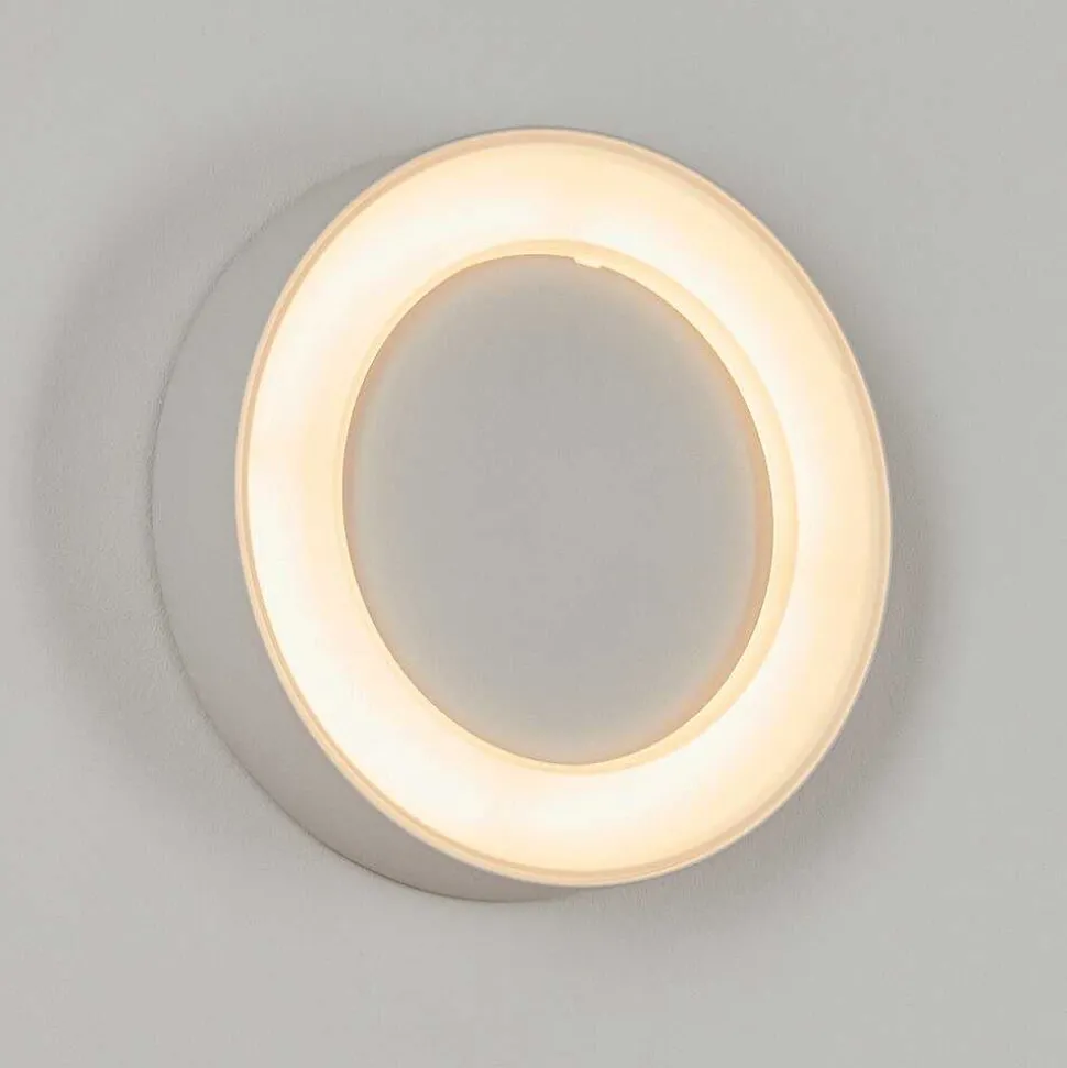 Applique Murale D'Exterieur Paleroo Led Blanc, 1 Lumiere