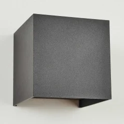 Applique Murale D'Exterieur Tamarin Led Anthracite, 1 Lumiere