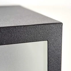 Applique Murale D'Exterieur Hakkas Noir, 1 Lumiere