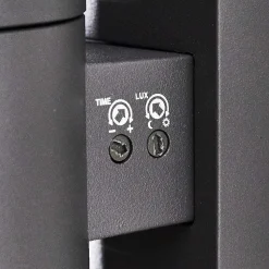 Applique Murale D'Exterieur Baulund Led Anthracite, 1 Lumiere, Detecteur De Mouvement