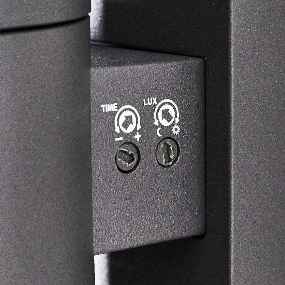 Applique Murale D'Exterieur Baulund Led Anthracite, 1 Lumiere, Detecteur De Mouvement