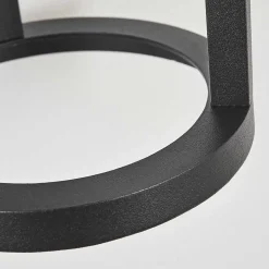 Applique Murale D'Exterieur Lokpano Led Noir, 1 Lumiere, Detecteur De Mouvement, Changeur De Couleurs