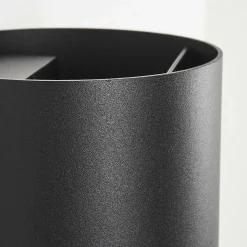 Applique Murale D'Exterieur Tamarin Led Noir, 2 Lumieres