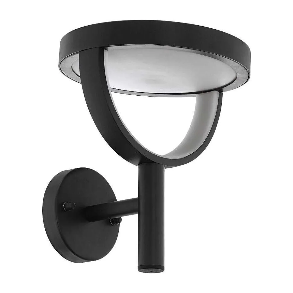 Applique Murale Eglo Connect Francari-C Led Noir, 1 Lumiere