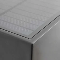 Applique Murale Exterieure Solaire Lapeer Led Noir, 1 Lumiere