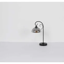 Applique Murale Globo Cottage Noir, 1 Lumiere