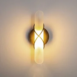 Applique Murale Globo Rania Acier Inoxydable, Noir, Blanc, 1 Lumiere